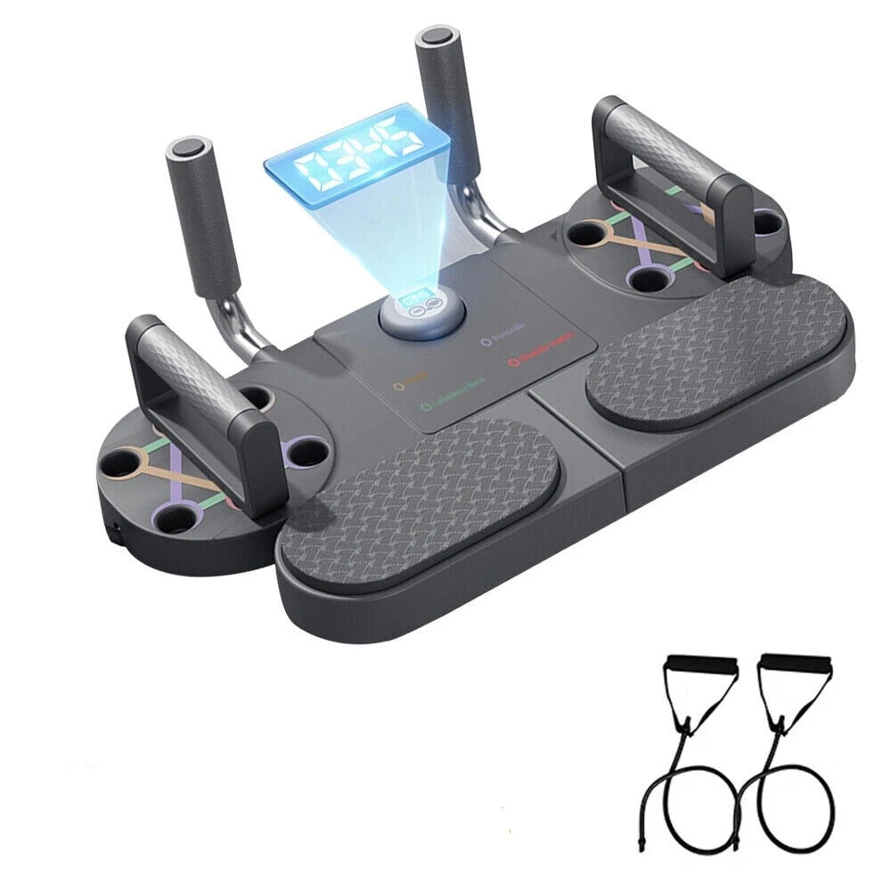 Portable Push Up Board Core Muscle Training Workout Equipment Home Gym Exercise